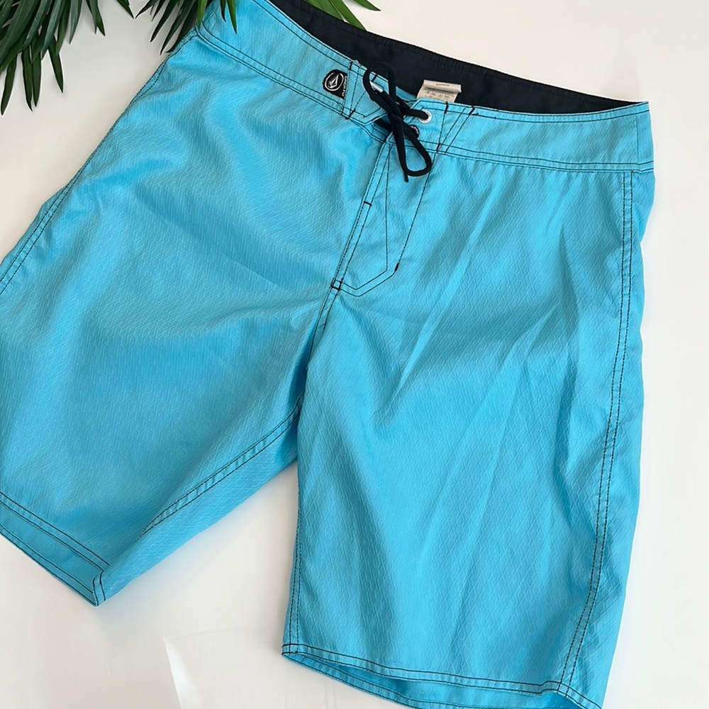 Volcom men’s blue swim trunks size 33